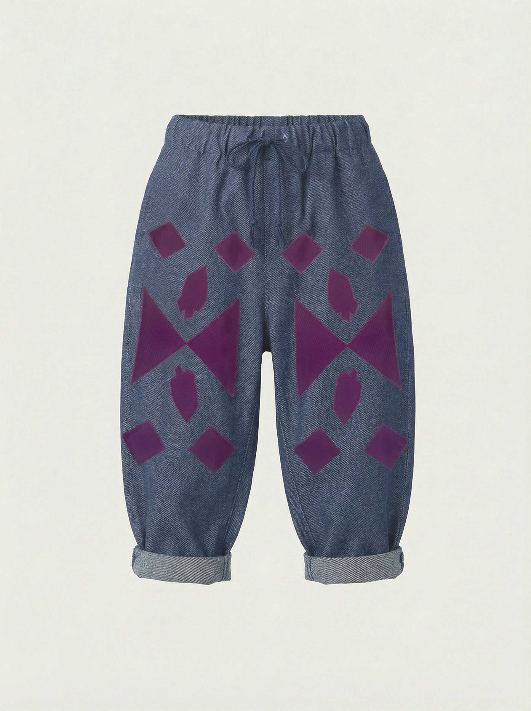 Kids Feather Pant - Denim