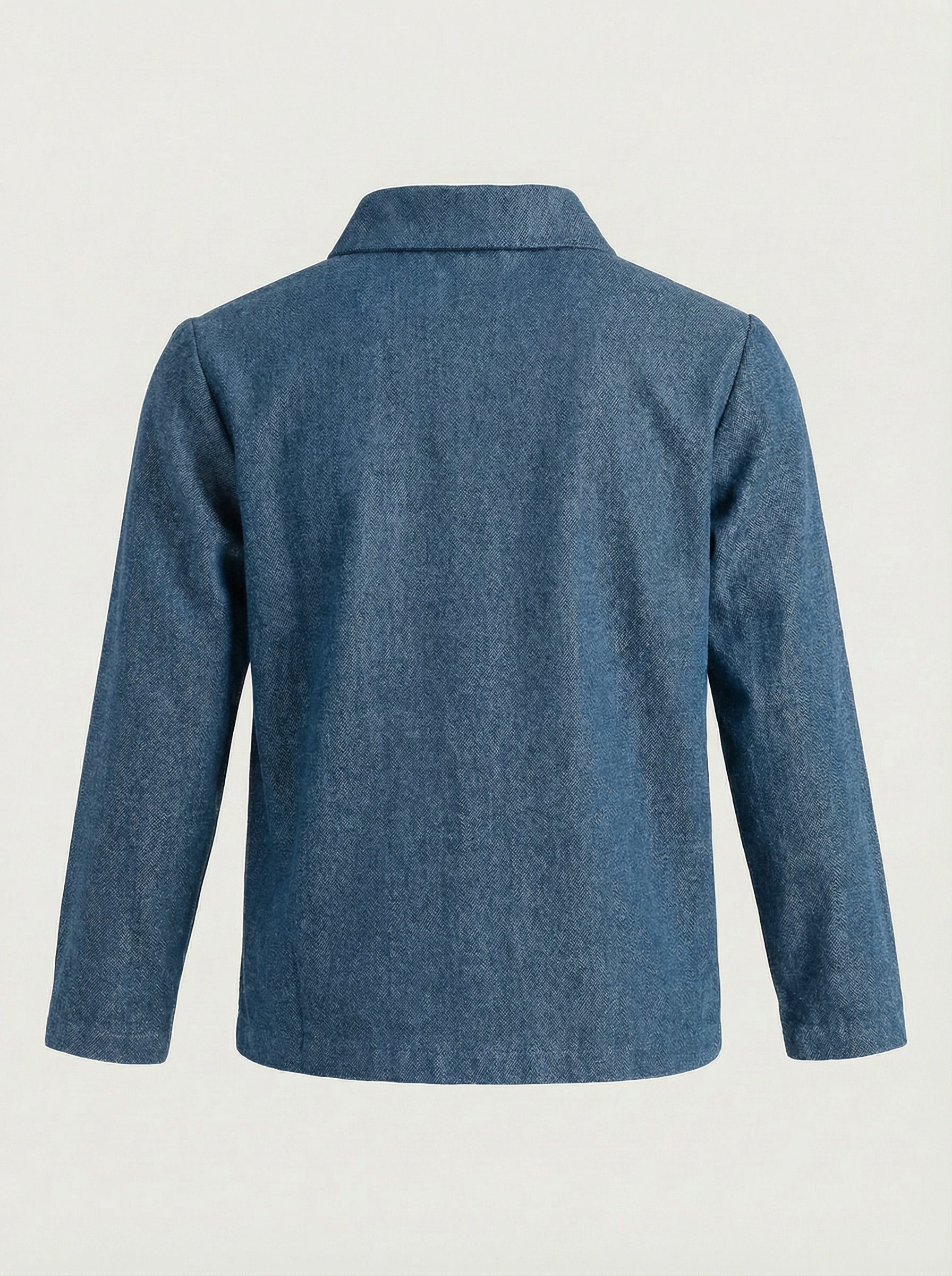 Kids Feather Jacket - Denim